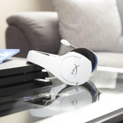 HyperX Cloud Stinger Core Wireless Headset - Blue & White | Ultimate Comfort & Sound Quality